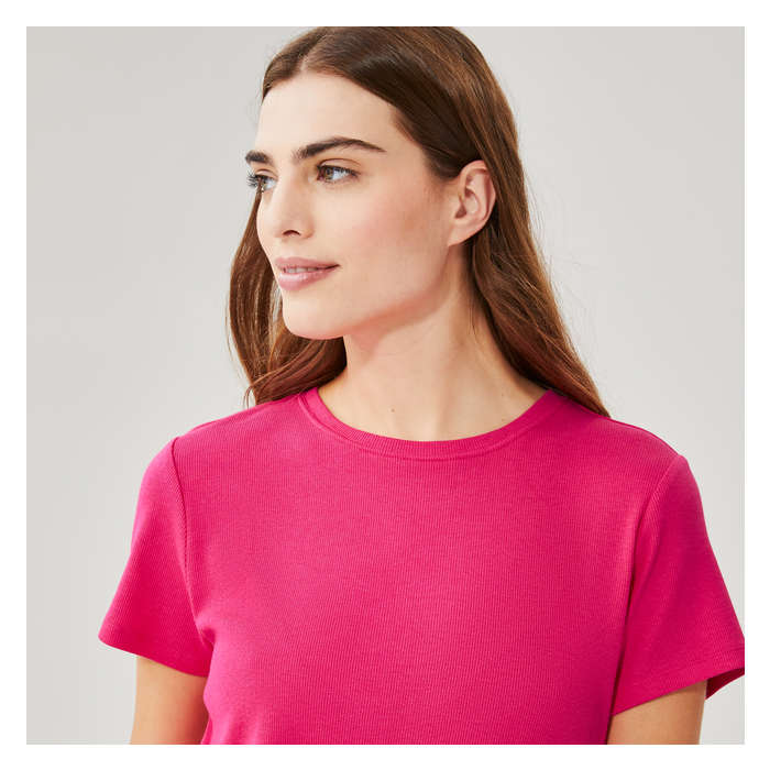 Women's Ultra-Soft Modal Crop Sleep Tee